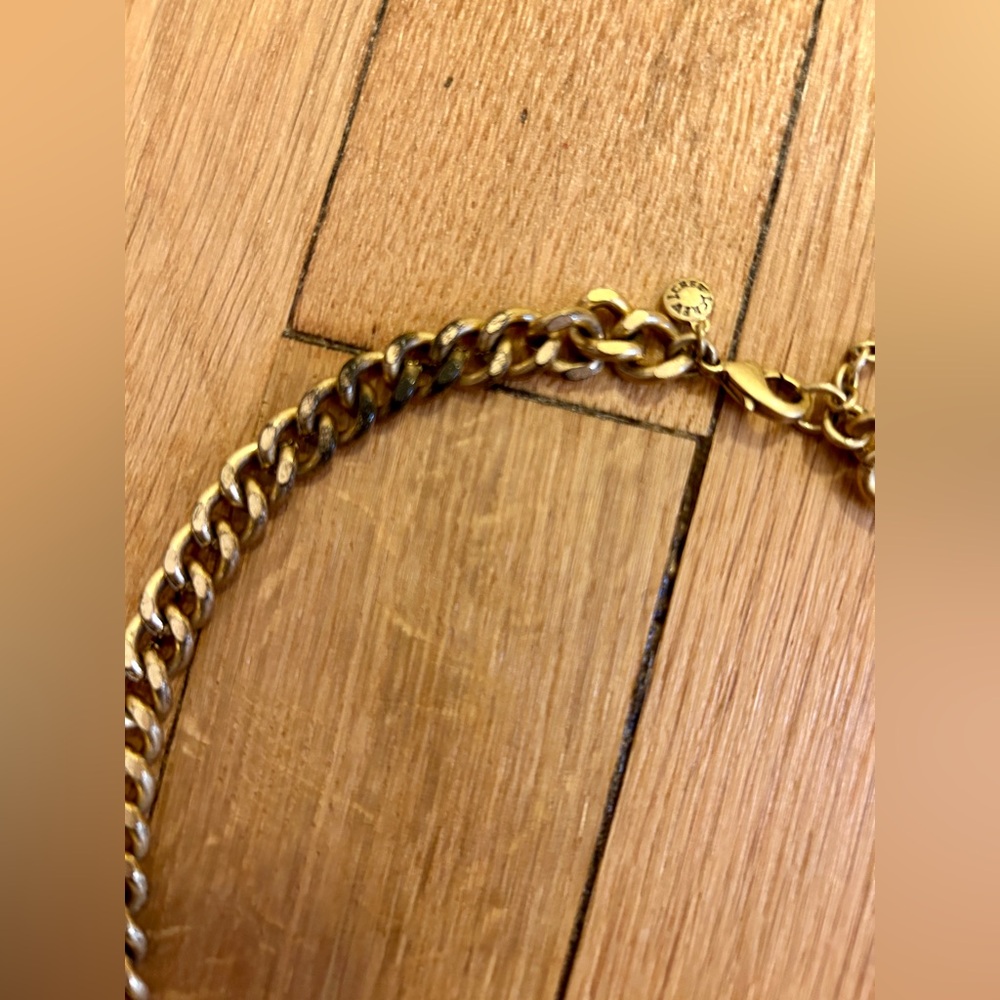 JCrew Two-tone Statemenr Necklace - Picture 4 of 4
